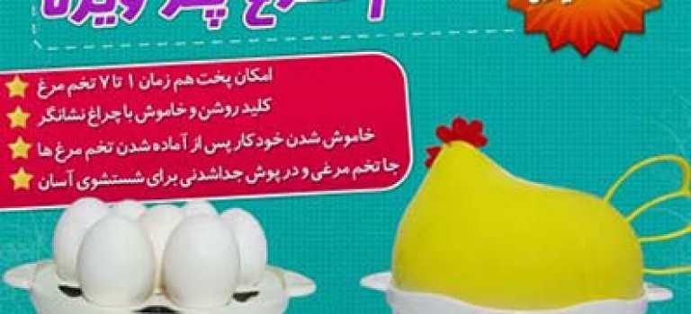 تخم مرغ پز برقی شگفت انگیز