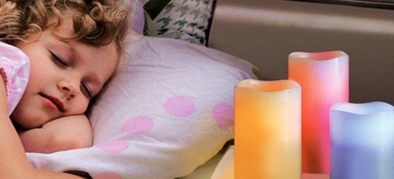 شمع ال ای دی ۱۲ رنگ – Luma Candles