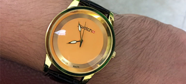 ساعت مچی سواچ مدل Round